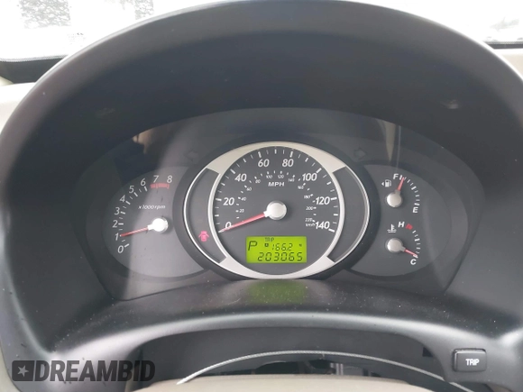 2007 Hyundai Tucson SE with VIN KM8JN72D47U492545, listed as a IAAI auction lot 41727816 with 203,065 mi miles and . Bid and sale history available at DreamBid. Image 7.