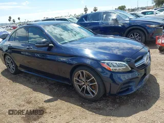 2020 Mercedes-Benz C 43 AMG with VIN 55SWF6EB2LU330233, listed as a IAAI auction lot 42045987 with 84,549 mi miles and . Bid and sale history available at carsss.com. Image 1.