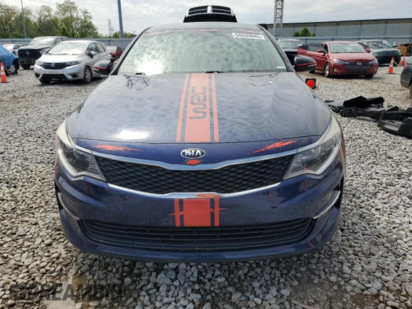 2017 Kia Optima LX with VIN 5XXGT4L35HG177799, listed as a Copart auction lot 54935045 with 92,216 mi miles and Salvage Title. Bid and sale history available at DreamBid. Image 5.