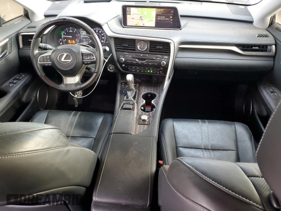 2016 Lexus RX 350 with VIN 2T2ZZMCA7GC032352, listed as a Copart auction lot 55393045 with 105,023 mi miles and Salvage Title. Bid and sale history available at DreamBid. Image 8.
