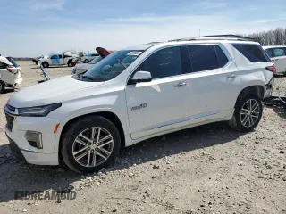 2022 Chevrolet Traverse High Country z VIN 1GNEVNKW0NJ192213, wystawiony jako Copart lot #49582805 z przebiegiem 22 588 mil mil oraz Szkoda całkowita • Salvage title. Historia ofert i sprzedaży dostępna na DreamBid. Obrazek 1.