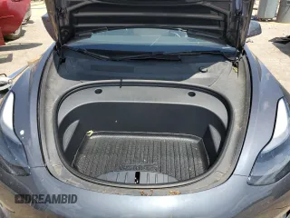 2023 Tesla Model 3 with VIN 5YJ3E1EA4PF614129, listed as a Copart auction lot 62019385 with 23,218 mi miles and Salvage title. Bid and sale history available at DreamBid. Image 11.