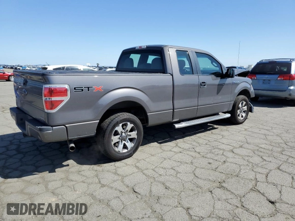 2013 Ford F-150 XL with VIN 1FTFX1CF3DKD82725, listed as a Copart auction lot 51815795 with 157,860 mi miles and Salvage Title. Bid and sale history available at carsss.com. Image 3.