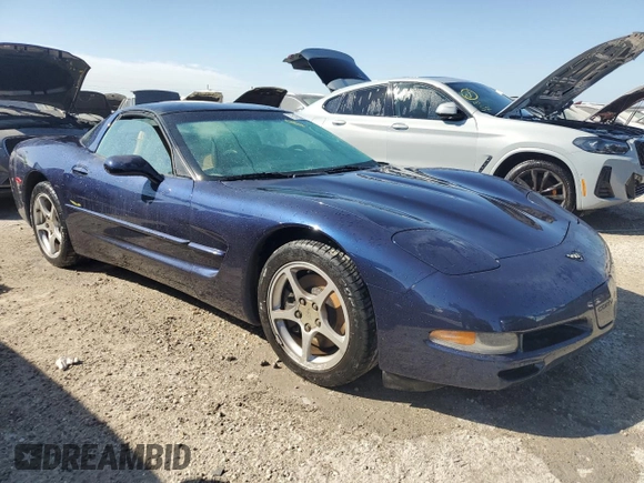 2000 Chevrolet Corvette with VIN 1G1YY22G6Y5114612, listed as a Copart auction lot 75160364 with 43,856 mi miles and Salvage Title. Bid and sale history available at carsss.com. Image 4.