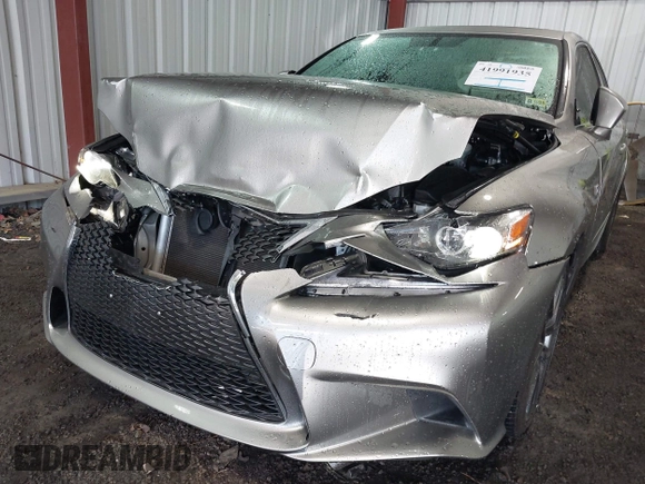 2015 Lexus IS 250 with VIN JTHCF1D26F5024746, listed as a IAAI auction lot 41991935 with 101,397 mi miles. Bid and sale history available at carsss.com. Image 6.