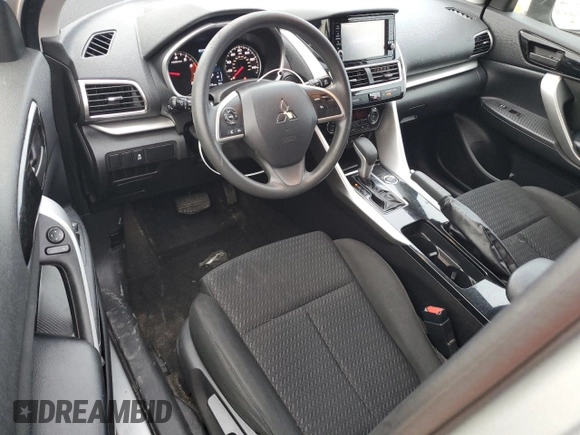 2020 Mitsubishi Eclipse Cross ES with VIN JA4AT3AA3LZ032911, listed as a Copart auction lot 85902814 with 91,170 mi miles and Salvage title. Bid and sale history available at DreamBid. Image 8.