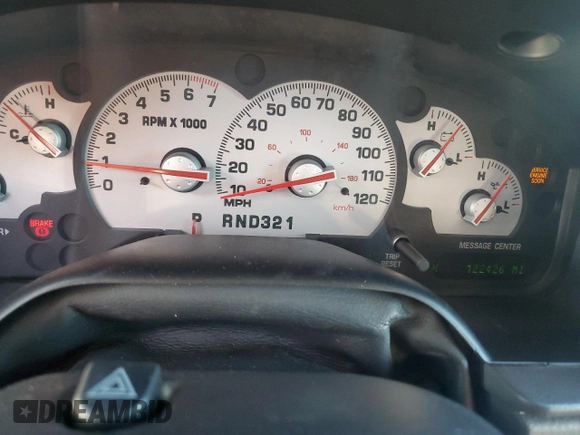 2003 Mercury Mountaineer Convenience with VIN 4M2DU86W63ZJ38507, listed as a Copart auction lot 77494424 with 122,426 mi miles and Salvage title. Bid and sale history available at DreamBid. Image 9.