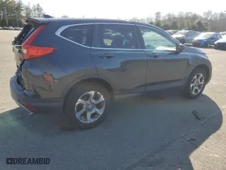 2019 Honda CR-V EX with VIN 2HKRW2H50KH654679, listed as a Copart auction lot 48600925 with 64,990 mi miles and Salvage Title. Bid and sale history available at carsss.com. Image 3.