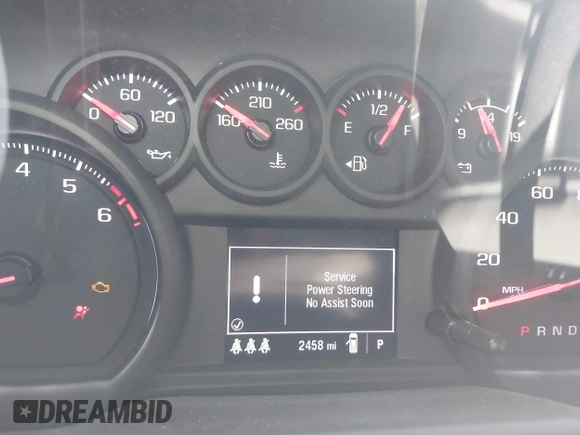 2025 Chevrolet Silverado 1500 Custom with VIN 1GCPABEK2SZ132029, listed as a IAAI auction lot 41791262 with 2,458 mi miles and . Bid and sale history available at DreamBid. Image 7.