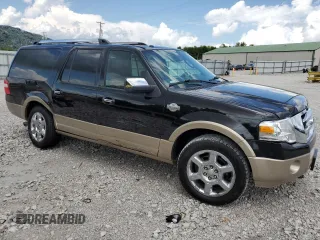 2013 Ford Expedition EL XLT with VIN 1FMJK1J56DEF33070, listed as a Copart auction lot 65568314 with 82,449 mi miles and Salvage Title. Bid and sale history available at carsss.com. Image 4.