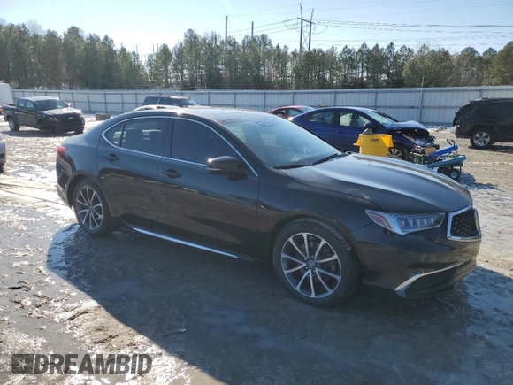2018 Acura TLX w/Technology Pkg with VIN 19UUB2F58JA001811, listed as a Copart auction lot 88513985 with 85,058 mi miles and Salvage Title. Bid and sale history available at carsss.com. Image 4.