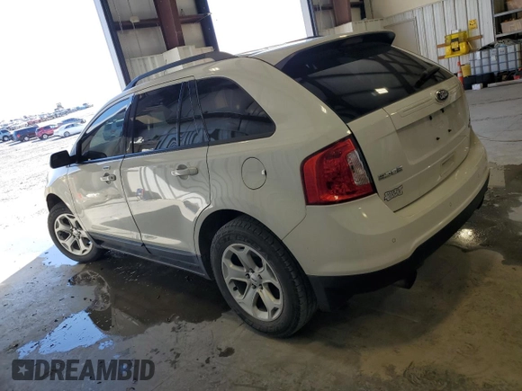 2013 Ford Edge SEL with VIN 2FMDK3J92DBB42232, listed as a Copart auction lot 49133005 with 204,875 mi miles and Salvage Title. Bid and sale history available at carsss.com. Image 2.