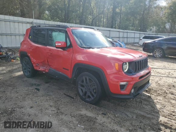2019 Jeep Renegade Limited with VIN ZACNJAB10KPK11370, listed as a Copart auction lot 48545525 with 88,216 mi miles and Salvage Title. Bid and sale history available at DreamBid. Image 4.