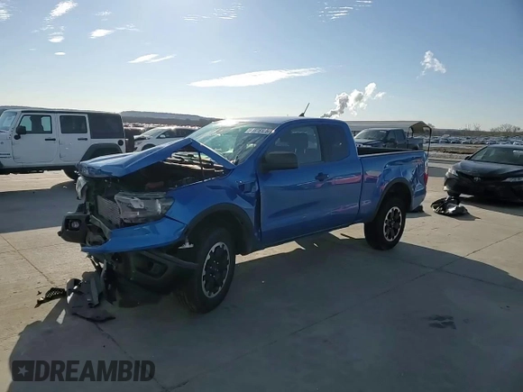 2021 Ford Ranger XL with VIN 1FTER1EH5MLD22461, listed as a Copart auction lot 45976125 with 54,907 mi miles and Clean Title. Bid and sale history available at carsss.com. Image 13.