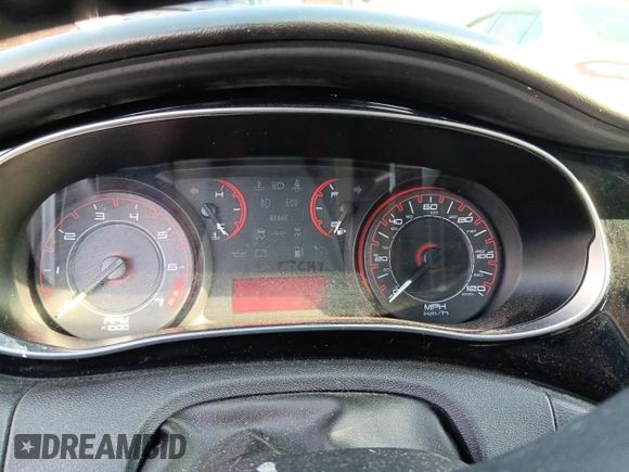 2013 Dodge Dart SXT with VIN 1C3CDFBAXDD305731, listed as a Copart auction lot 53505805 with Not provided miles and Salvage title. Bid and sale history available at DreamBid. Image 9.