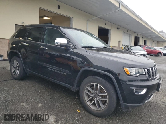 2021 Jeep Grand Cherokee Limited with VIN 1C4RJFBG2MC588196, listed as a Copart auction lot 60331725 with 109,577 mi miles and Clean title. Bid and sale history available at DreamBid. Image 4.