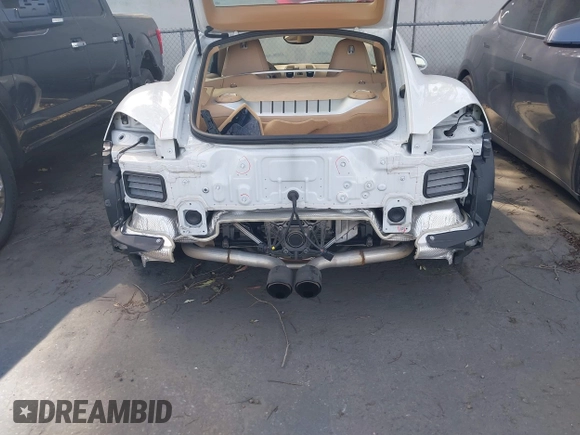 2016 Porsche Cayman with VIN WP0AA2A89GK171748, listed as a IAAI auction lot 41784245 with 70,686 mi miles and . Bid and sale history available at DreamBid. Image 6.