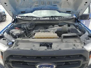 2021 Ford F-150 XL with VIN 1FTEX1EB1MKE59470, listed as a Copart auction lot 53046195 with 108,271 mi miles and Salvage title. Bid and sale history available at DreamBid. Image 11.