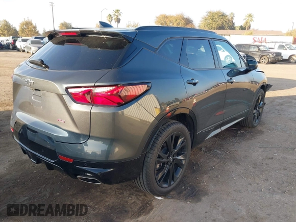 2020 Chevrolet Blazer RS with VIN 3GNKBKRSXLS549938, listed as a IAAI auction lot 40994022 with 57,893 mi miles and . Bid and sale history available at DreamBid. Image 4.