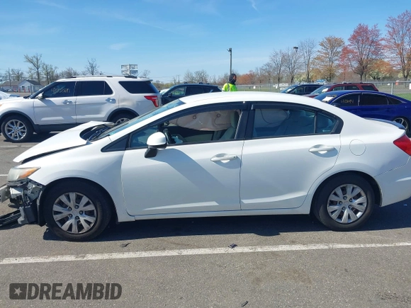 2012 Honda Civic LX with VIN 19XFB2F54CE348155, listed as a IAAI auction lot 42064540 with 238,636 mi miles and . Bid and sale history available at DreamBid. Image 14.