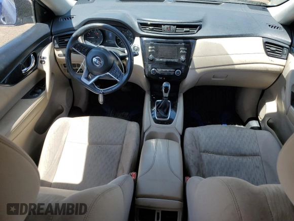 2017 Nissan Rogue SV with VIN KNMAT2MV1HP547195, listed as a Copart auction lot 60706425 with 138,162 mi miles and Salvage title. Bid and sale history available at DreamBid. Image 8.