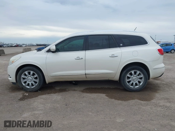 2013 Buick Enclave Leather with VIN 5GAKRCKD8DJ186131, listed as a IAAI auction lot 41356264 with 121,786 mi miles. Bid and sale history available at carsss.com. Image 14.