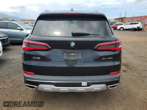 2023 BMW X5 xDrive40i with VIN 5UXCR6C06P9P17296, listed as a Copart auction lot 54330925 with 32,167 mi miles and Clean Title. Bid and sale history available at carsss.com. Image 6.
