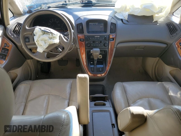 2000 Lexus RX 300 with VIN JT6HF10U2Y0129838, listed as a Copart auction lot 75623734 with 177,325 mi miles and Salvage Title. Bid and sale history available at carsss.com. Image 8.