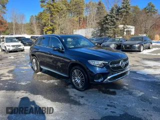 2024 Mercedes-Benz GLC with VIN W1NKM4GB2RF181519, listed as a Copart auction lot 43023575 with 1,266 mi miles and Clean Title. Bid and sale history available at carsss.com. Image 1.