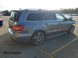 2017 Mercedes-Benz GLS 550 with VIN 4JGDF7DE4HA913568, listed as a Copart auction lot 38857264 with 78,848 mi miles and . Bid and sale history available at DreamBid. Image 3.