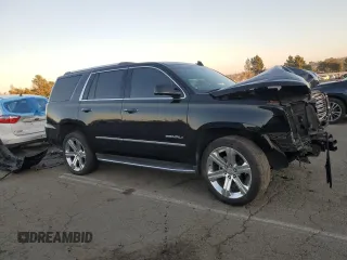 2018 GMC Yukon Denali with VIN 1GKS1CKJ3JR297926, listed as a Copart auction lot 88597415 with 0 mi miles and Salvage Title. Bid and sale history available at carsss.com. Image 4.