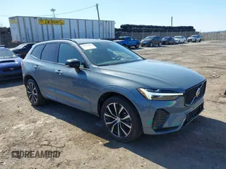 2023 Volvo XC60 Plus Dark Theme with VIN YV4L12RW8P1290213, listed as a IAAI auction lot 41975816 with 7,922 mi miles. Bid and sale history available at carsss.com. Image 1.