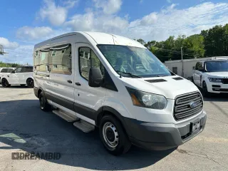 2016 Ford Transit XL с VIN 1FDZX2CM7GKA08636, выставлен на аукционе Copart как лот 64202285 с пробегом 288 548 миль миль и Чистый • Clean title. История ставок и продаж доступна на DreamBid. Изображение 4.