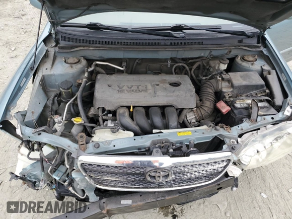 2006 Toyota Corolla CE with VIN 1NXBR32E26Z585721, listed as a Copart auction lot 52023485 with 102,856 mi miles and Salvage Title. Bid and sale history available at DreamBid. Image 12.