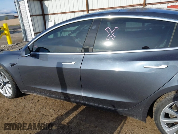 2020 Tesla Model 3 Long Range with VIN 5YJ3E1EB3LF801834, listed as a IAAI auction lot 42015079 with 47,793 mi miles. Bid and sale history available at carsss.com. Image 14.