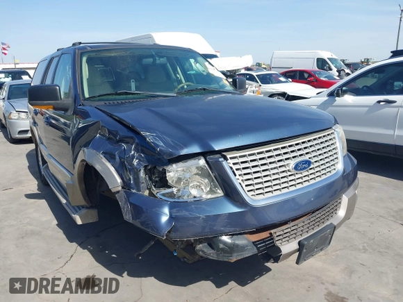 2004 Ford Expedition Eddie Bauer with VIN 1FMRU17W44LB81650, listed as a IAAI auction lot 41816408 with 188,127 mi miles and . Bid and sale history available at DreamBid. Image 1.