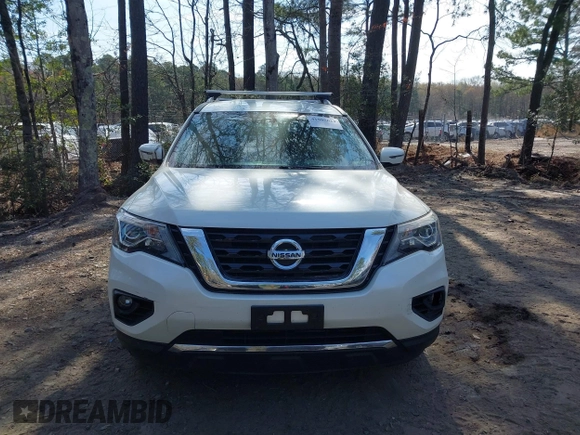 2018 Nissan Pathfinder SL with VIN 5N1DR2MN2JC613242, listed as a IAAI auction lot 41905624 with 126,529 mi miles. Bid and sale history available at carsss.com. Image 12.