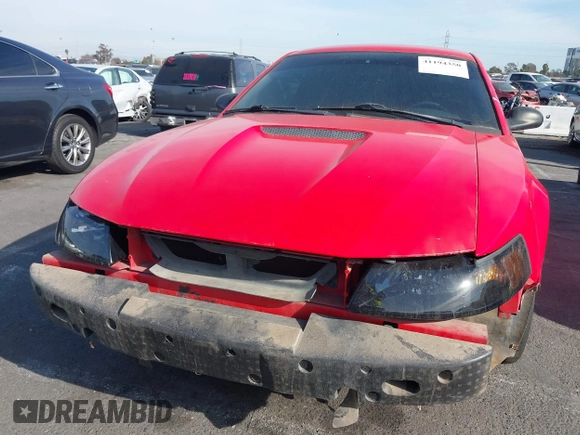 2000 Ford Mustang GT with VIN 1FAFP42X2YF277576, listed as a IAAI auction lot 41194350 with 184,517 mi miles. Bid and sale history available at carsss.com. Image 6.