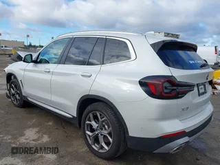 2024 BMW X3 sDrive30i with VIN 5UX43DP00R9W45986, listed as a IAAI auction lot 41725475 with 5,054 mi miles and . Bid and sale history available at DreamBid. Image 3.
