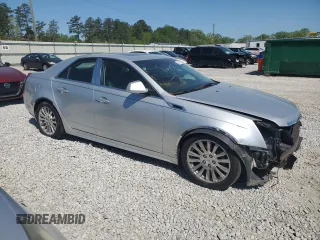 2011 Cadillac CTS Premium with VIN 1G6DS5ED9B0164292, listed as a Copart auction lot 51878295 with 165,396 mi miles and Salvage Title. Bid and sale history available at carsss.com. Image 4.