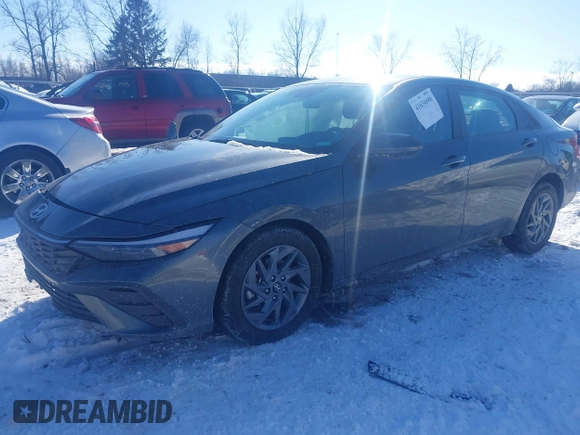 2024 Hyundai Elantra SEL with VIN KMHLM4DG0RU745218, listed as a IAAI auction lot 41634686 with 13,690 mi miles and . Bid and sale history available at DreamBid. Image 17.