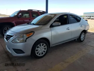 2019 Nissan Versa SV with VIN 3N1CN7AP5KL879944, listed as a Copart auction lot 59778315 with 125,212 mi miles and Salvage title. Bid and sale history available at DreamBid. Image 1.