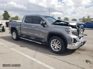 2022 GMC Sierra 1500 Limited SLT with VIN 3GTU9DED6NG139675, listed as a Copart auction lot 77417764 with 22,512 mi miles and Salvage Title. Bid and sale history available at carsss.com. Image 4.