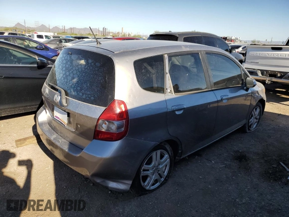 2007 Honda Fit with VIN JHMGD38447S032586, listed as a Copart auction lot 69973944 with 0 mi miles and Salvage Title. Bid and sale history available at carsss.com. Image 3.
