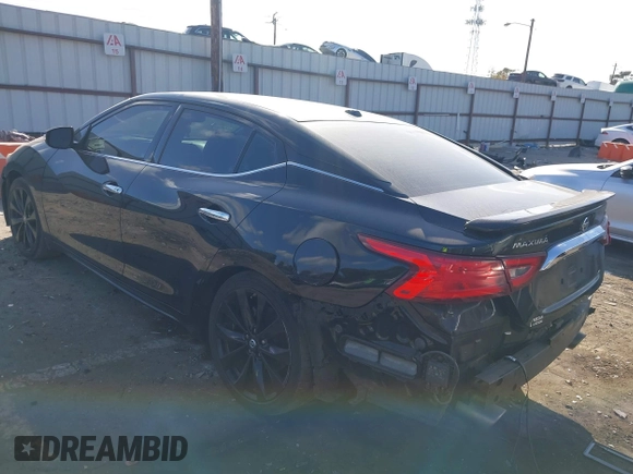 2017 Nissan Maxima SV with VIN 1N4AA6AP7HC428454, listed as a IAAI auction lot 40760431 with 118,659 mi miles and . Bid and sale history available at DreamBid. Image 3.