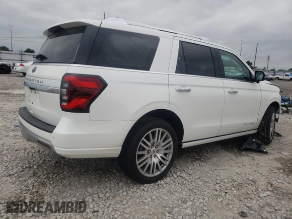 2023 Ford Expedition Platinum with VIN 1FMJU1M86PEA20907, listed as a Copart auction lot 66307573 with 0 mi miles. Bid and sale history available at carsss.com. Image 3.