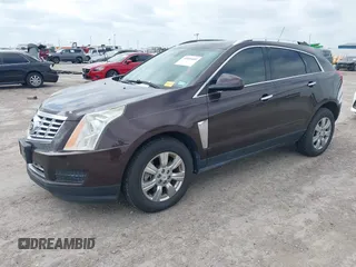 2015 Cadillac SRX Luxury Collection z VIN 3GYFNBE35FS597538, wystawiony jako IAAI lot #42056002 z przebiegiem 49 483 mil mil oraz . Historia ofert i sprzedaży dostępna na DreamBid. Obrazek 2.