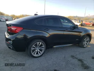2015 BMW X6 xDrive50i with VIN 5UXKU6C52F0F93975, listed as a Copart auction lot 81944914 with 143,915 mi miles and Salvage Title. Bid and sale history available at carsss.com. Image 3.