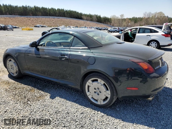 2002 Lexus SC with VIN JTHFN48Y420015454, listed as a Copart auction lot 50201395 with 127,028 mi miles and Salvage Title. Bid and sale history available at carsss.com. Image 2.