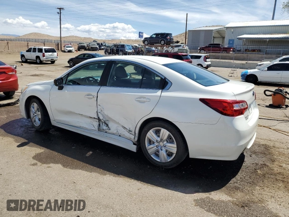 2016 Subaru Legacy 2.5i z VIN 4S3BNBA62G3048780, wystawiony jako Copart lot #55234925 z przebiegiem 83 552 mil mil oraz Szkoda całkowita • Salvage title. Historia ofert i sprzedaży dostępna na DreamBid. Obrazek 2.